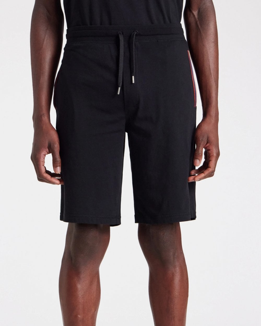Paul Smith Mens Cotton Jersey Lounge Shorts - 79 Black