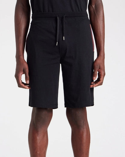 Paul Smith Mens Cotton Jersey Lounge Shorts - 79 Black