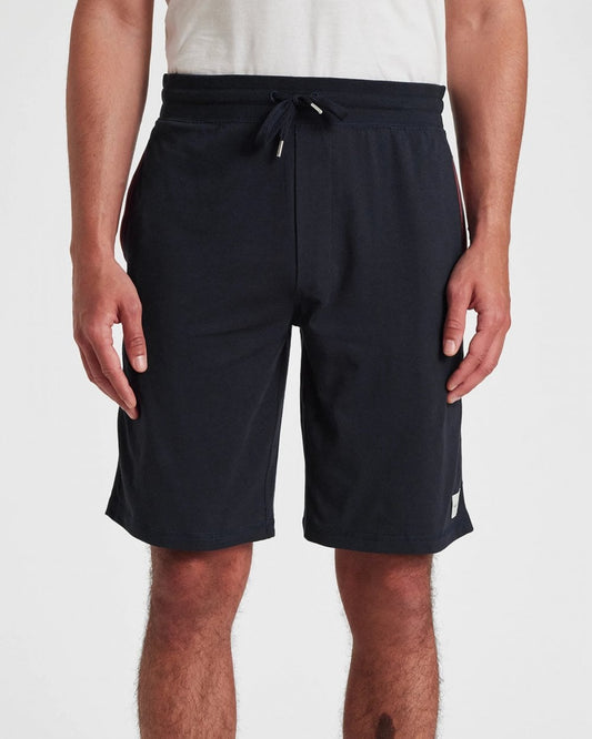 Paul Smith Mens Cotton Jersey Lounge Shorts - 48 Inky Blue