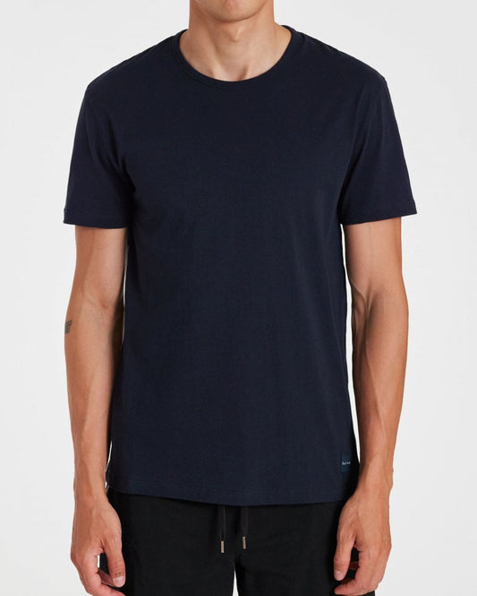 Paul Smith Mens Crew Neck Lounge T-Shirt - 48 Inky Blue