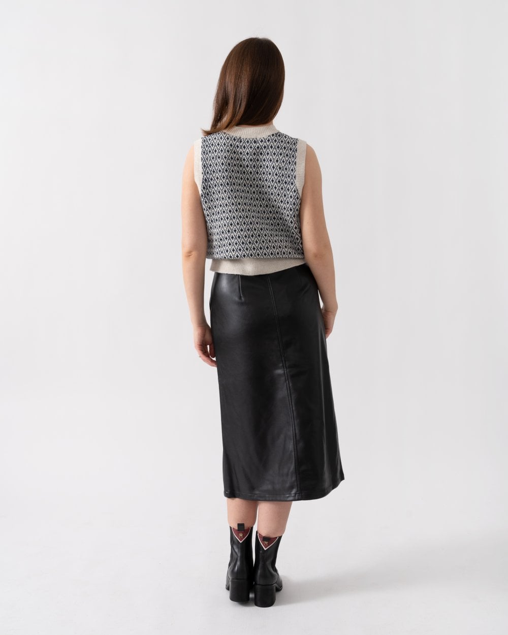 Barbour International Aria Womens Midi Skirt