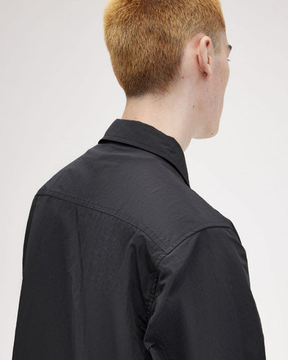 Fred Perry Mens Zip Overshirt - Anchor Grey 297