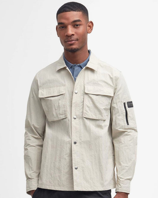 Barbour International Shutter Mens Nylon Overshirt