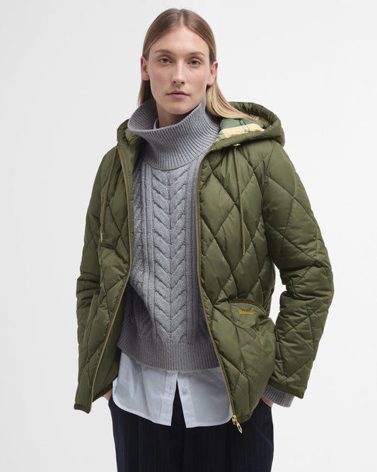 Barbour Erin Womens Quilted Puffer Jacket