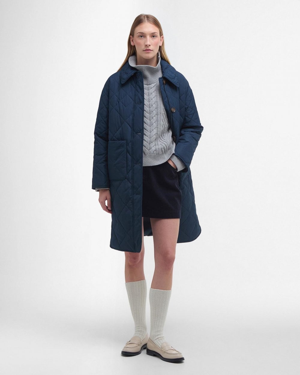 Cassandra Quilted Coat