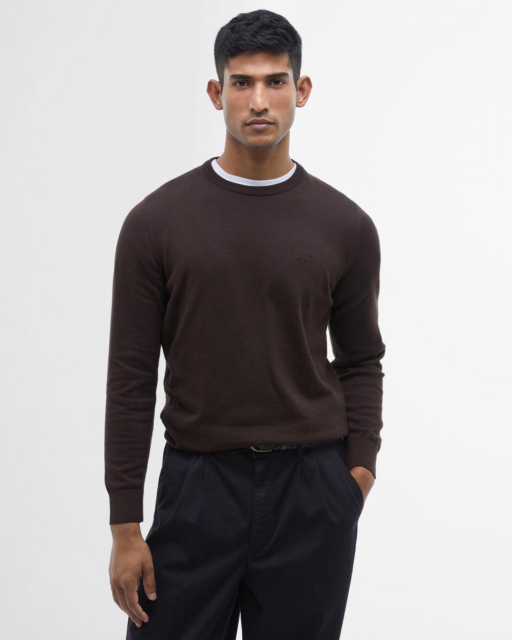Barbour Pima Cotton Mens Crew Sweatshirt