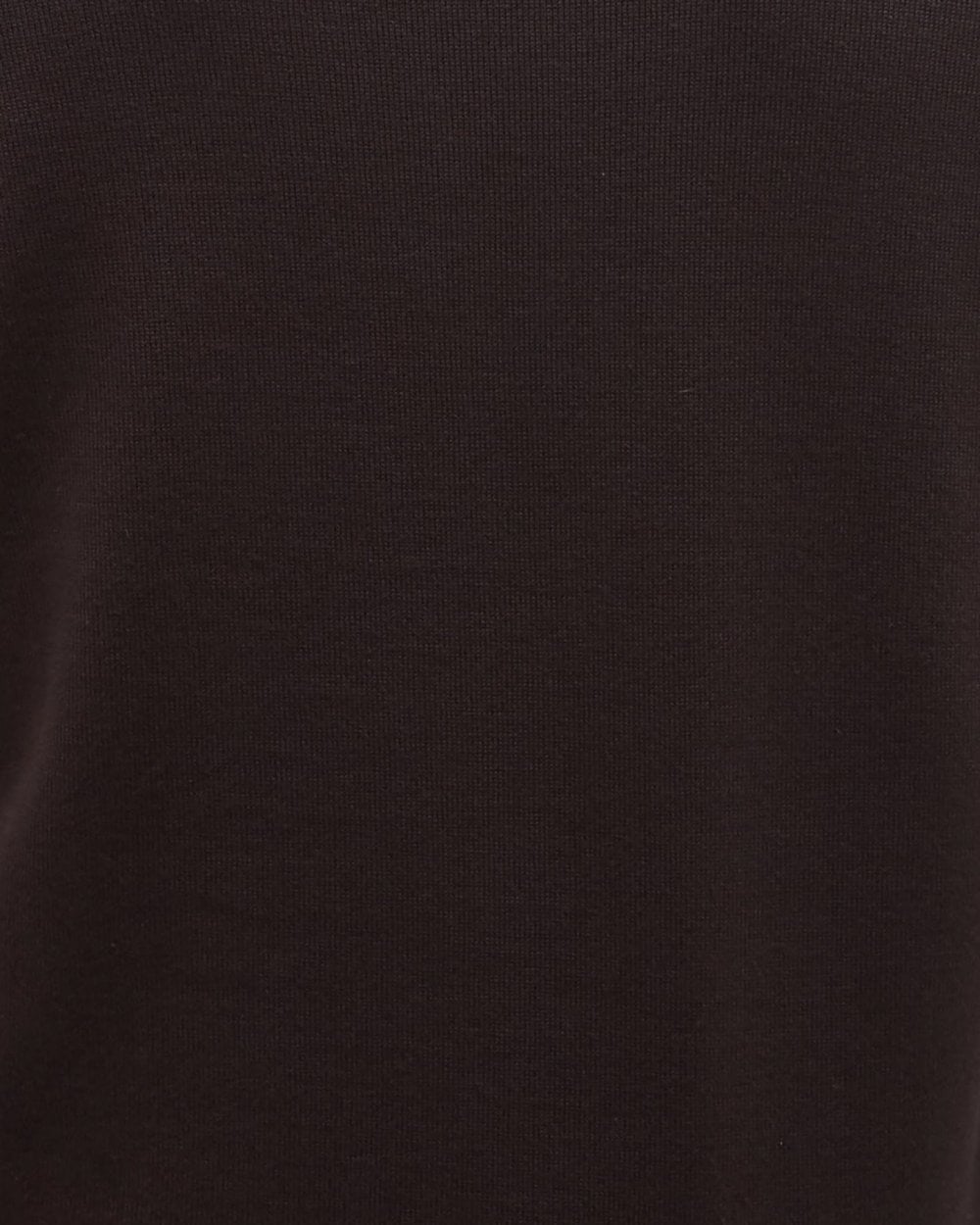 Barbour Pima Cotton Mens Crew Sweatshirt - Bitter Chocolate
