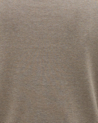 Barbour Pima Cotton Mens Crew Sweatshirt - Vintage Khaki