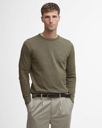 Barbour Pima Cotton Mens Crew Sweatshirt