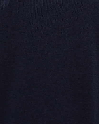 Barbour Mens Merino Crew Neck Sweater - Navy