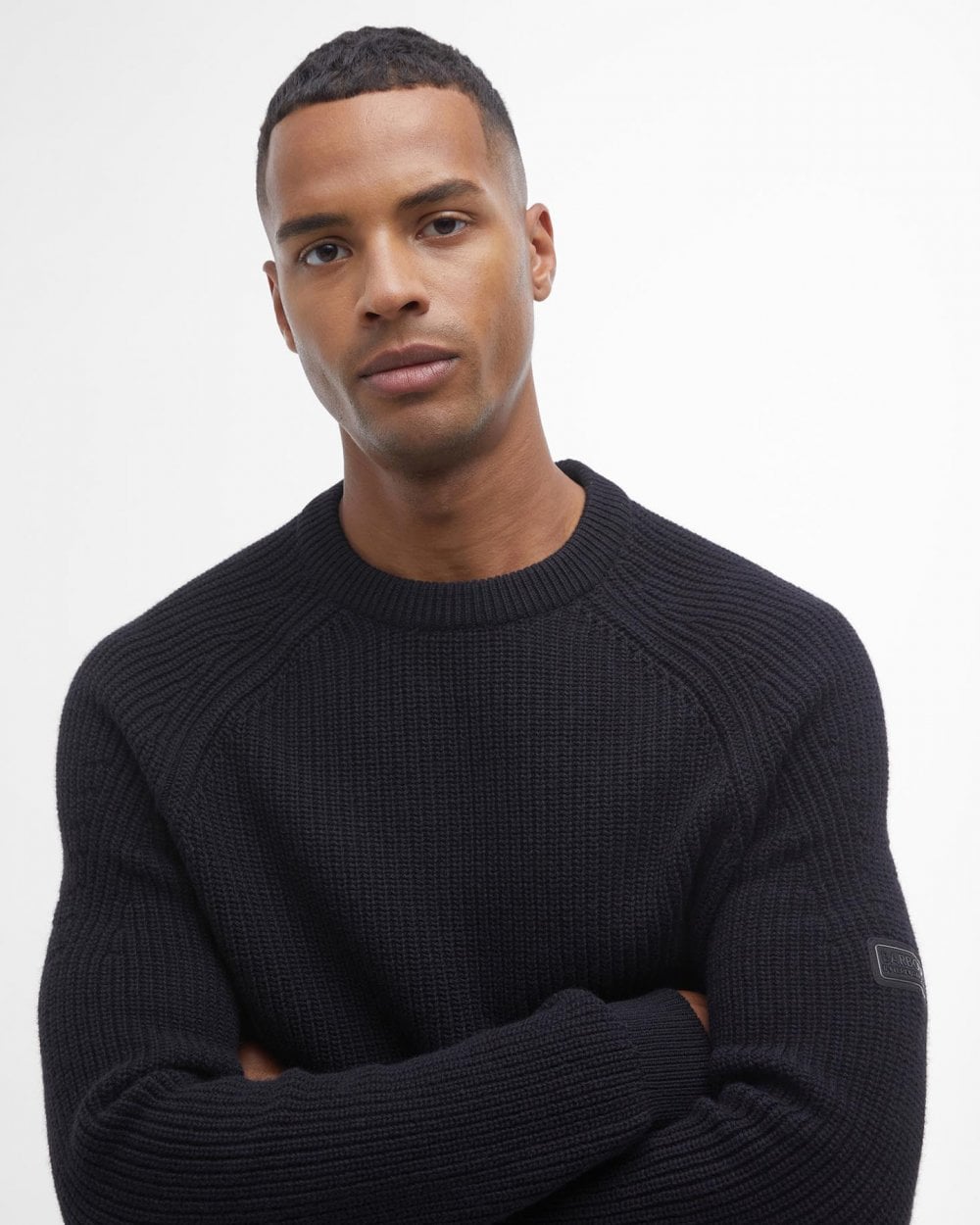 Barbour International Barbour International Chester Mens Crew Neck Jumper