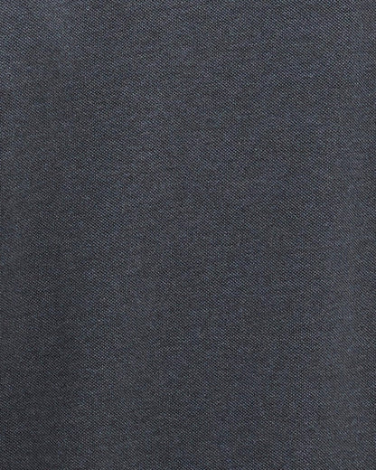 Barbour International Evan Mens Tipped Polo Shirt - Asphalt Marl/White
