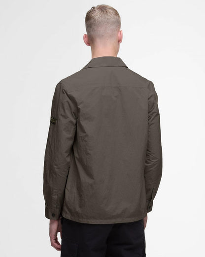 Barbour International Inline Mens Overshirt - Major Brown