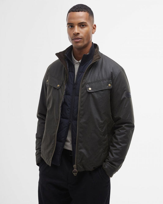 Barbour International Ashbeck Mens Wax Jacket
