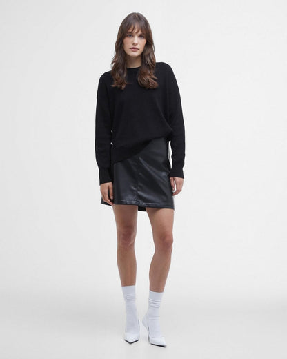 Barbour International Peyton Womens Knitted Jumper - Black