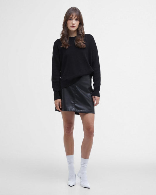 Barbour International Peyton Womens Knitted Jumper - Black