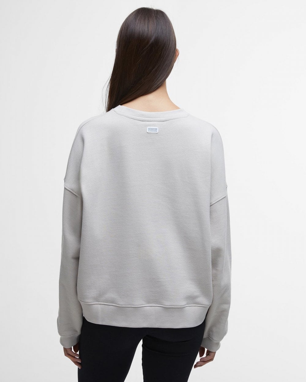 Barbour International Franchesca Womens Sweatshirt - Silver Cloud
