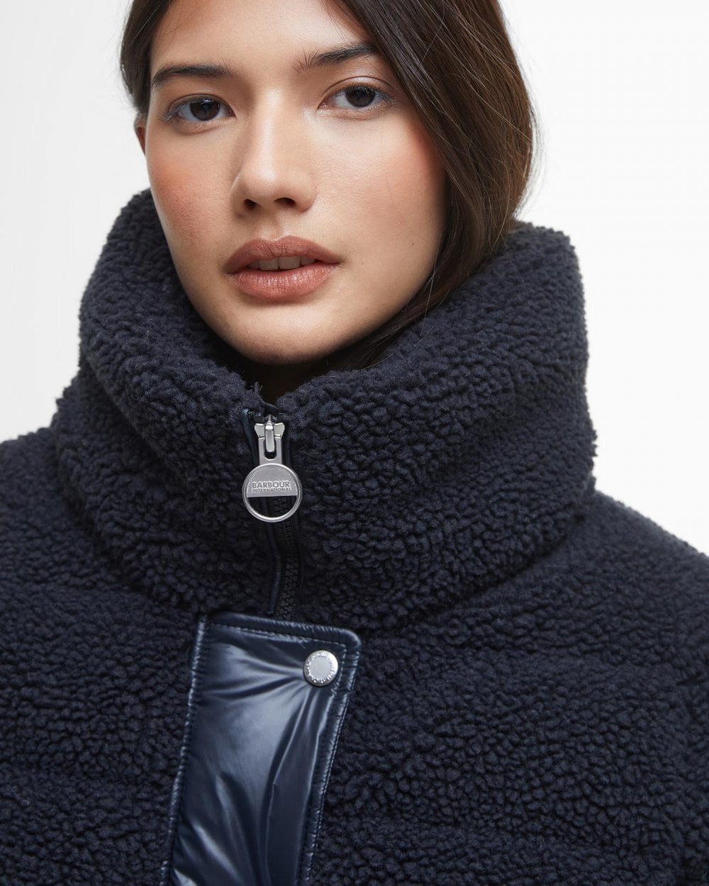 Barbour International Franchesca Womens Puffer Jacket - Black