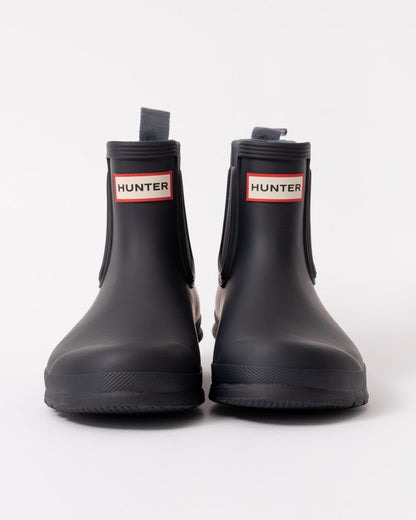 Hunter Original Chelsea Womens Boots - Navy