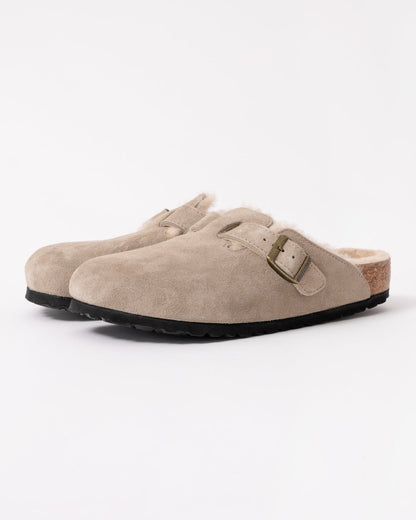 Birkenstock Boston VL Sheepskin Womens Clogs