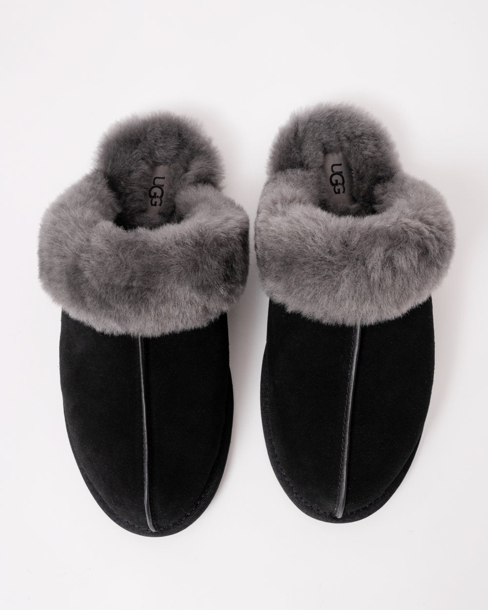 UGG Scuffette II Womens Slipper - Black/Grey