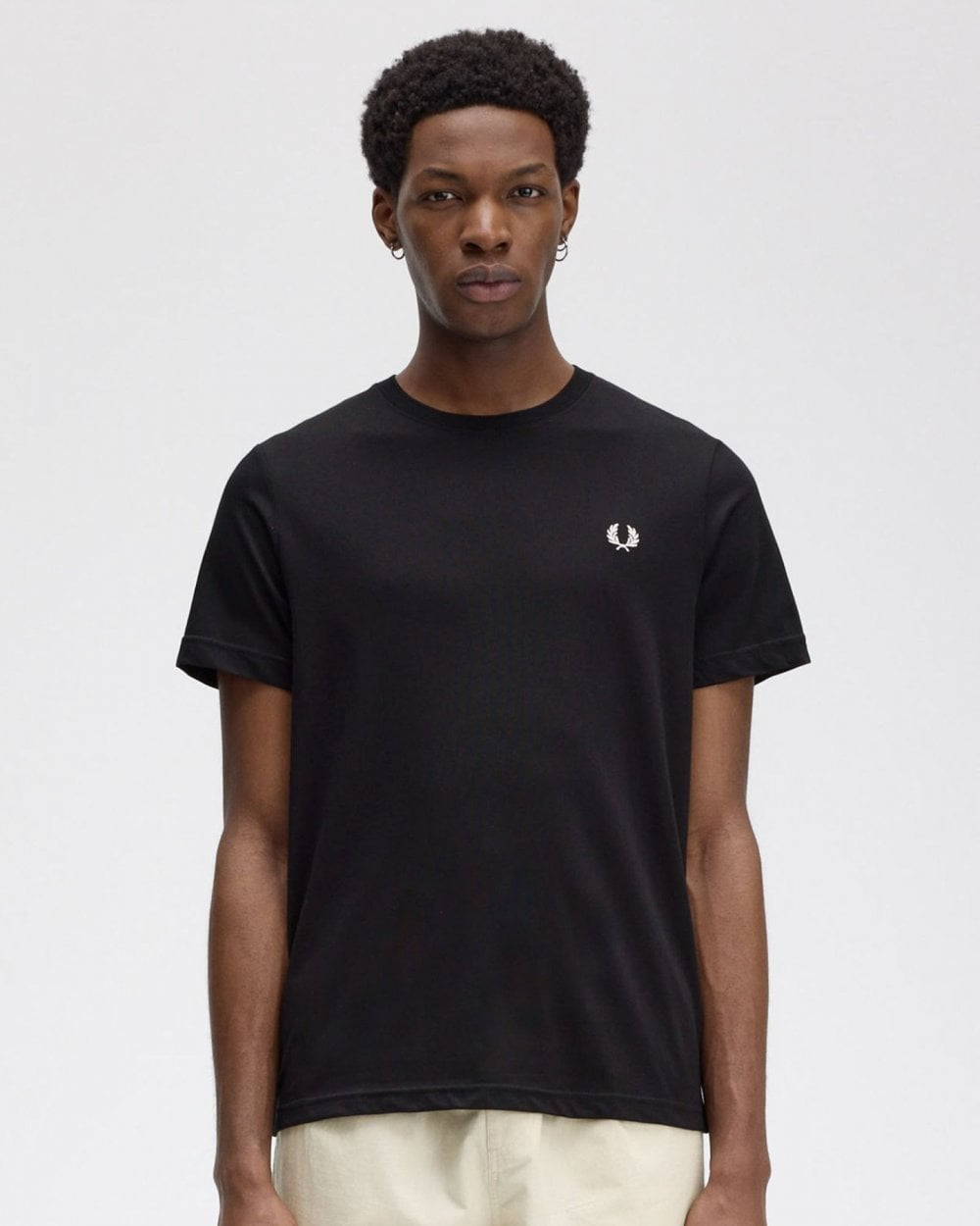 Fred Perry Mens Crew Neck T-Shirt