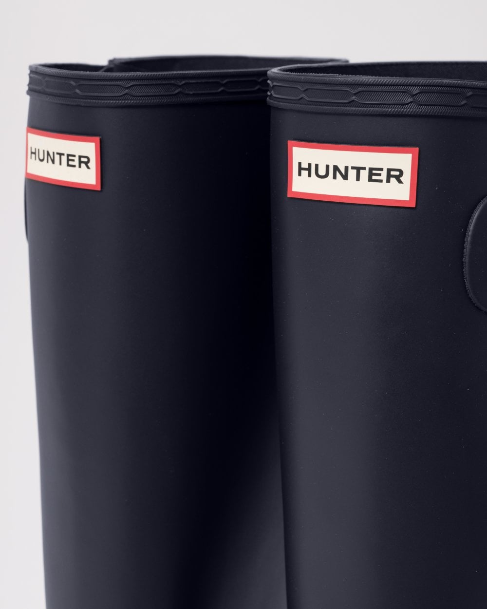 Hunter Original Tall Side Adjustable Mens Wellies - Navy