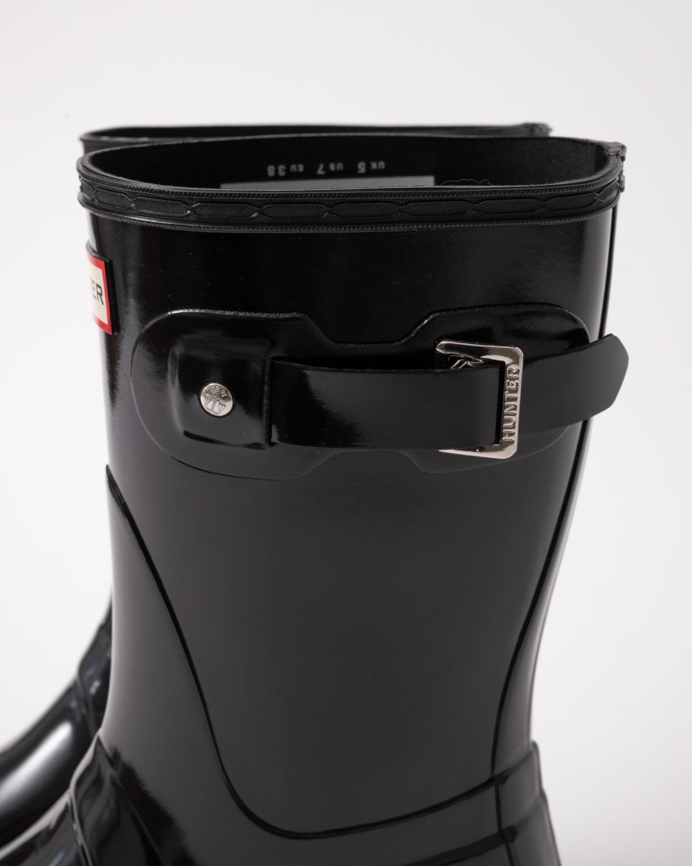 Hunter Womens Original Short Gloss Wellington Boots