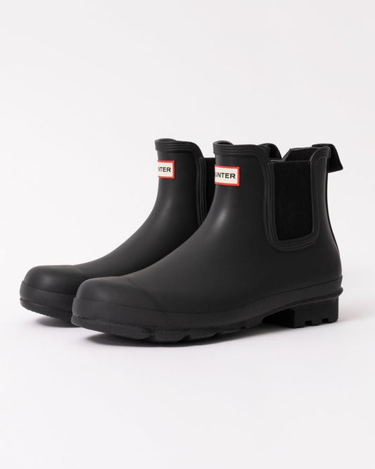 Hunter Original Chelsea Mens Boots - Black