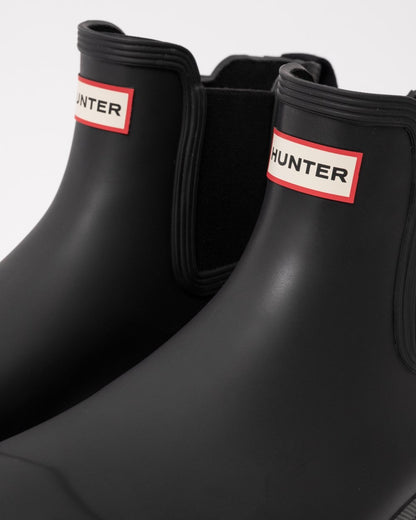 Hunter Original Chelsea Mens Boots - Black