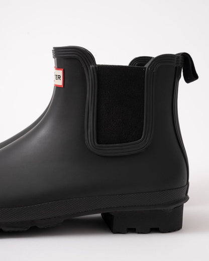 Hunter Original Chelsea Mens Boots - Black