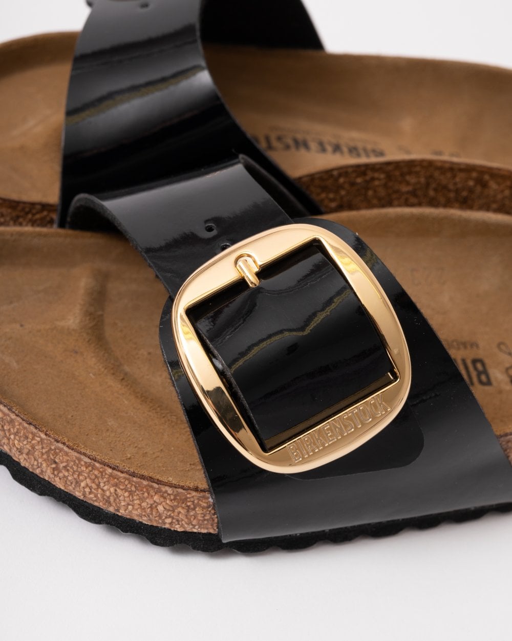 Birkenstock Madrid Big Buckle Birko-Flor Patent Womens Sandals