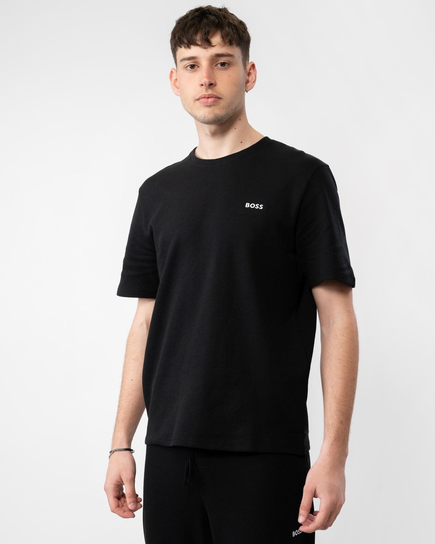 BOSS Orange Waffle Mens Pyjama T-Shirt