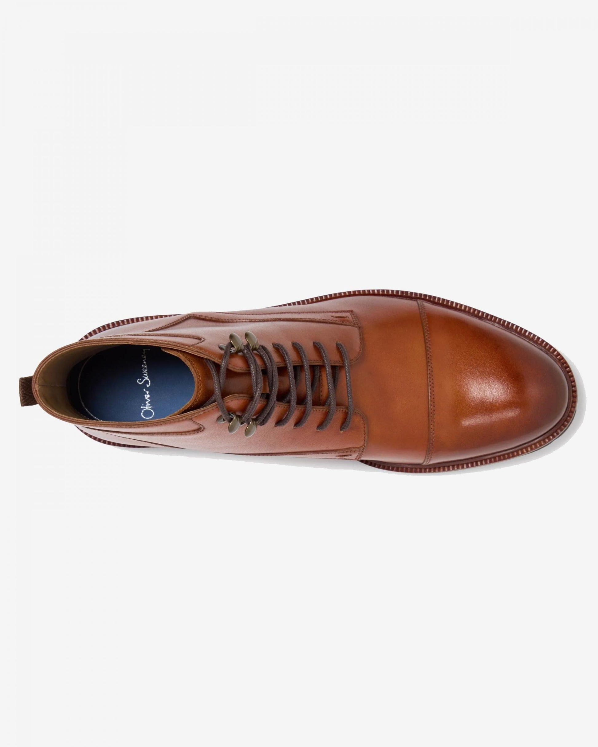 Oliver Sweeney Hareden Mens Calf Leather Derby Boots