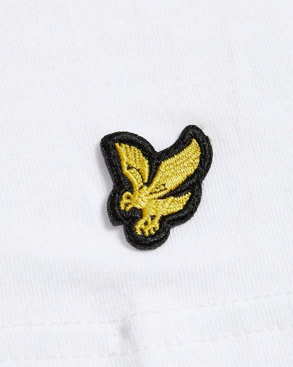 Lyle & Scott Mens Basic 3 Pack T-shirt - 626 White