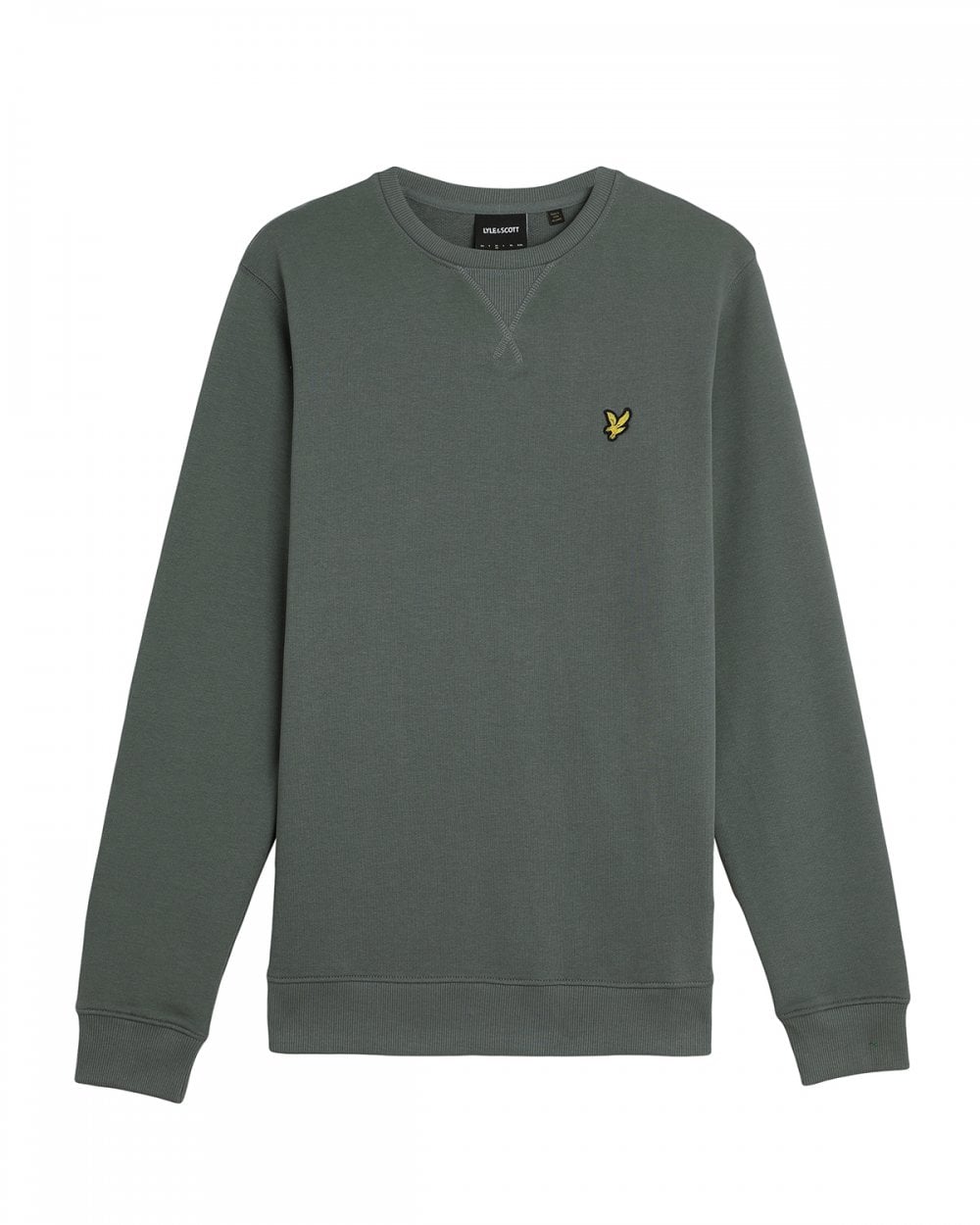 Lyle & Scott Mens Sweatshirt ML424VOG - X583 Green Mercurial