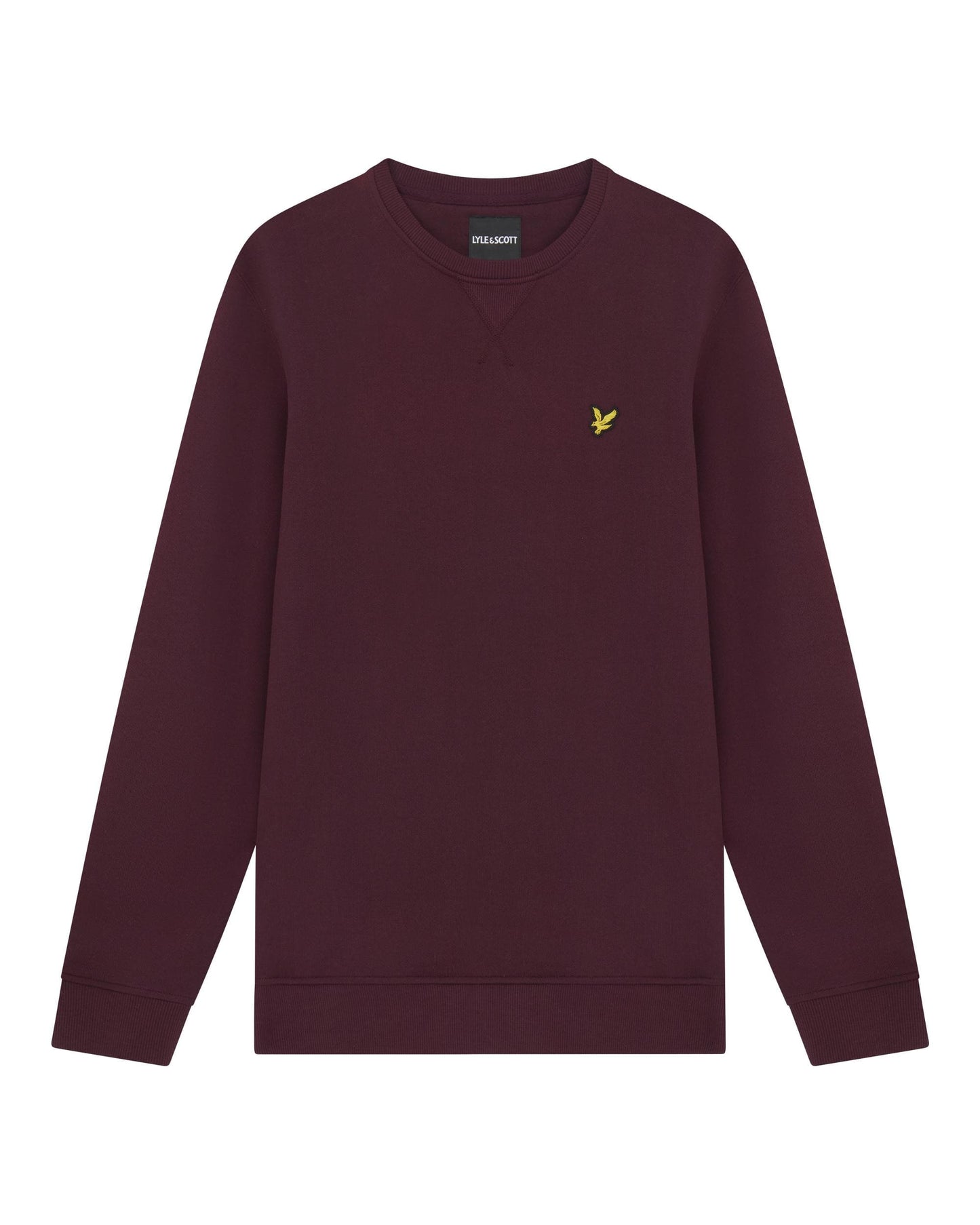 Lyle & Scott Mens Sweatshirt ML424VOG - Z562 Burgundy