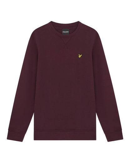 Lyle & Scott Mens Sweatshirt ML424VOG - Z562 Burgundy