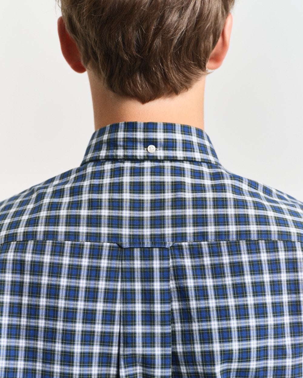 GANT GANT Mens Regular Fit Classic Poplin Tartan Shirt