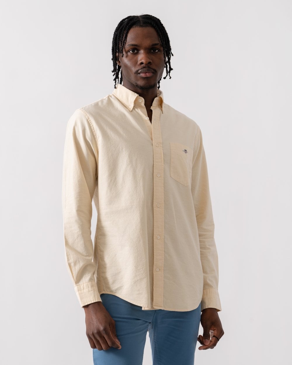 GANT Mens Regular Fit Long Sleeve Oxford Shirt