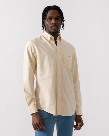 GANT Mens Regular Fit Long Sleeve Oxford Shirt