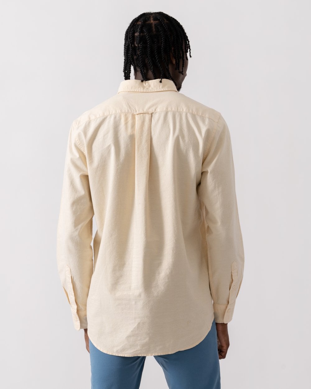 GANT Mens Regular Fit Long Sleeve Oxford Shirt - 257 Burnt Wheat