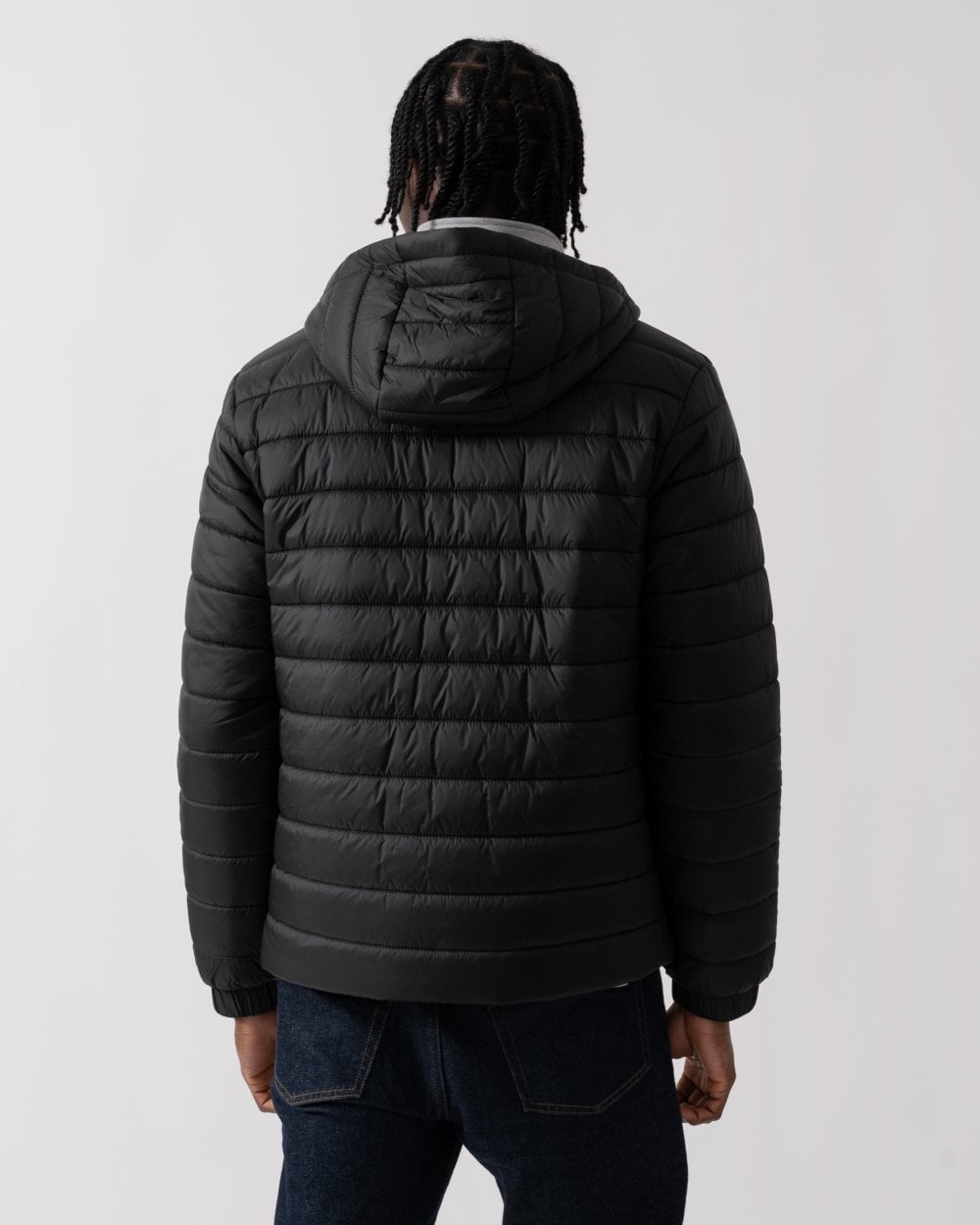 HUGO Brent2441 Mens Hooded Padded Jacket - Black 001