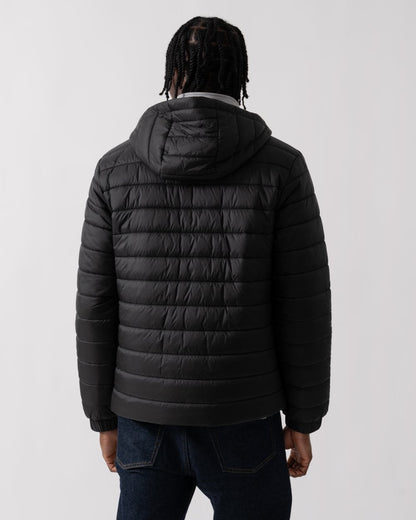 HUGO Brent2441 Mens Hooded Padded Jacket - Black 001