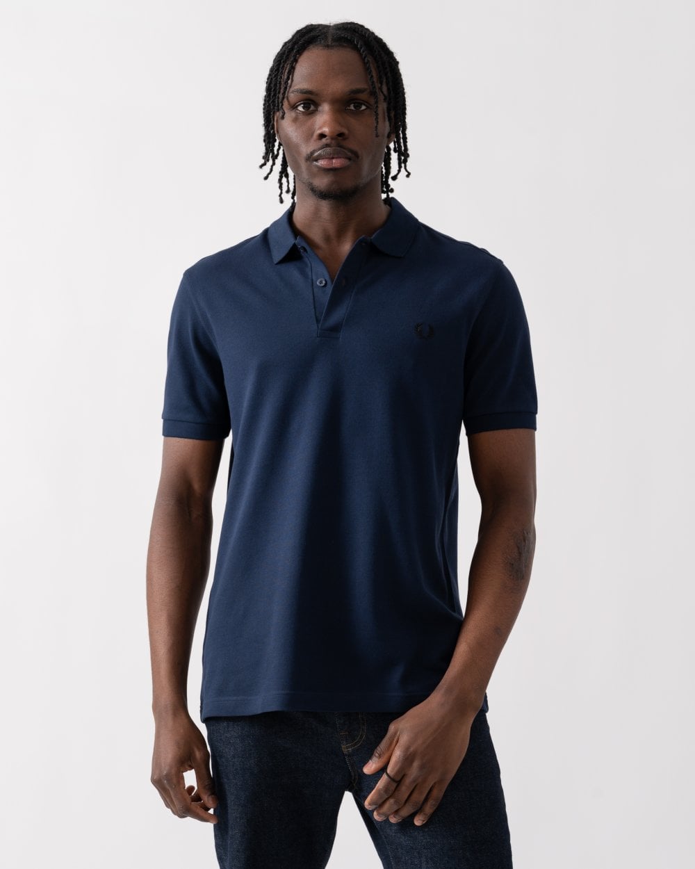 Fred Perry Mens Plain Signature Polo Shirt