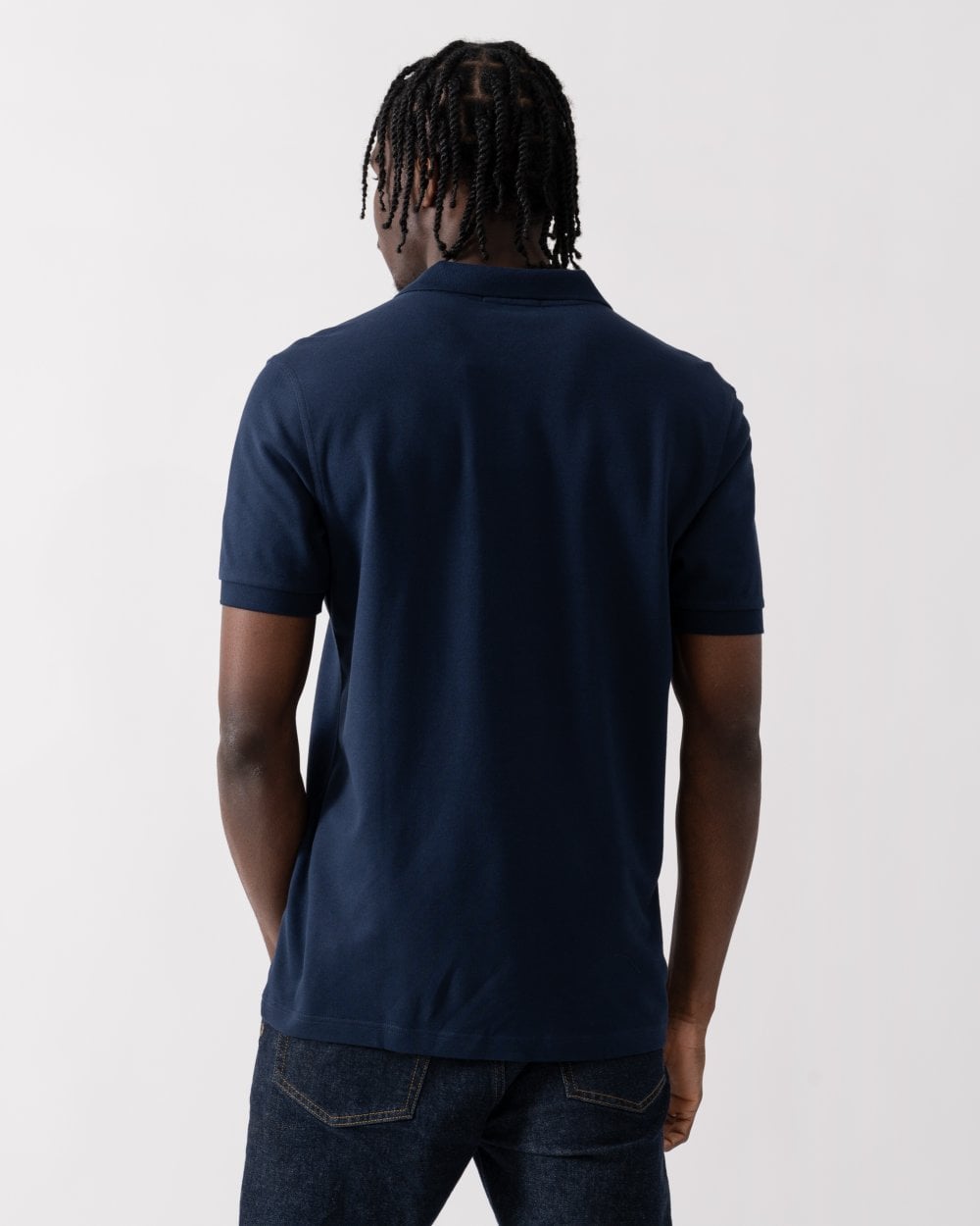 Fred Perry Mens Plain Signature Polo Shirt - Dark Carbon/Black X66