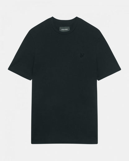 Lyle & Scott Tonal Eagle Mens T-Shirt - Z865 Jet Black