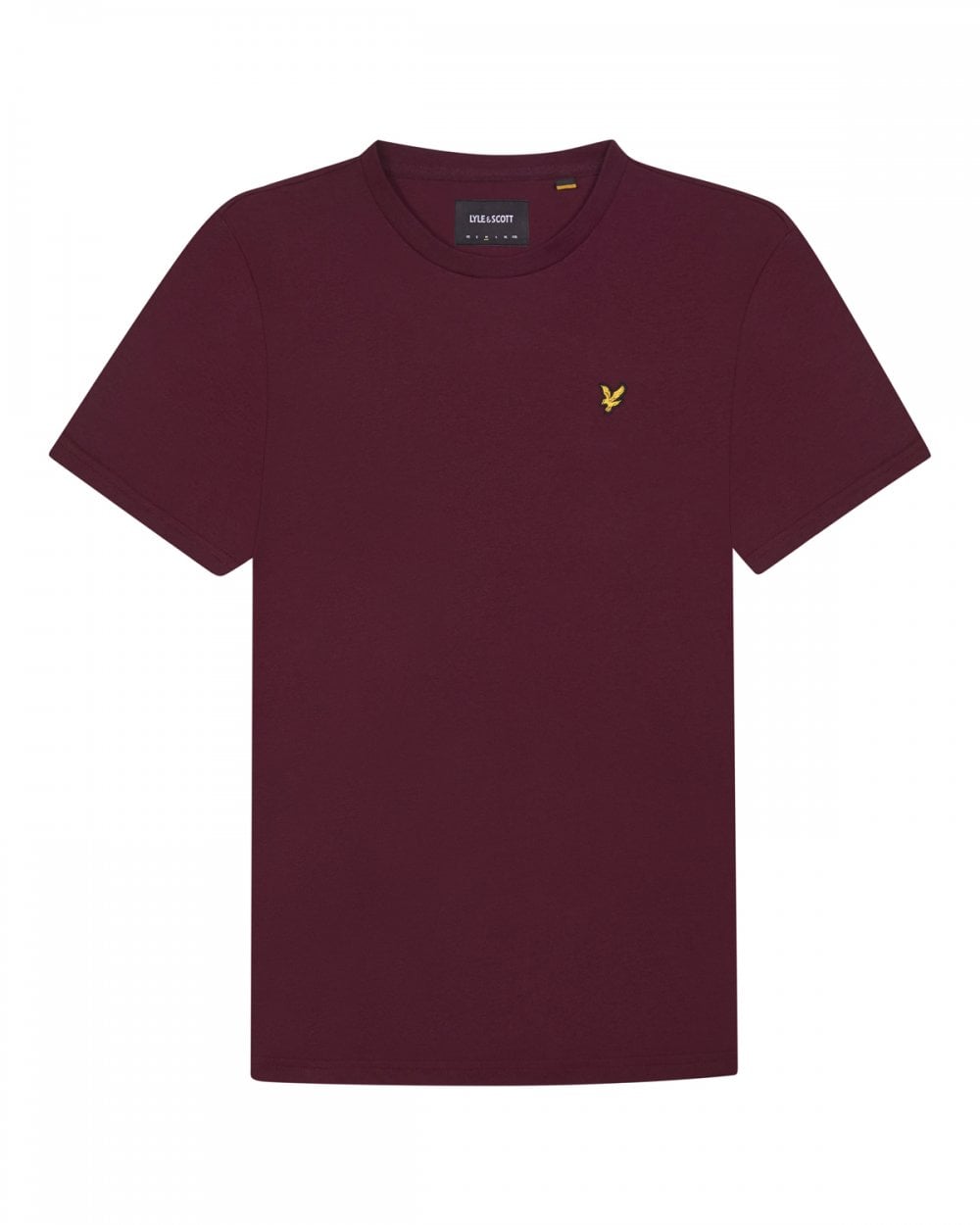 Lyle & Scott Plain Mens T-Shirt TS400VOG - Z562 Burgundy