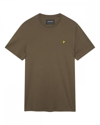 Lyle & Scott Plain Mens T-Shirt TS400VOG - W485 Olive