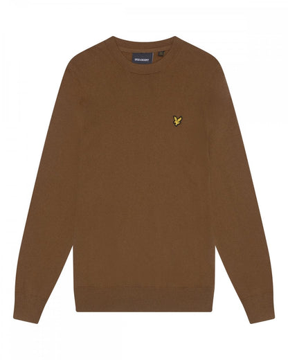Lyle & Scott Cotton Merino Mens Crew Neck Jumper